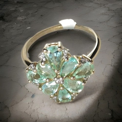 9ct gold carat paraiba - 9ct,