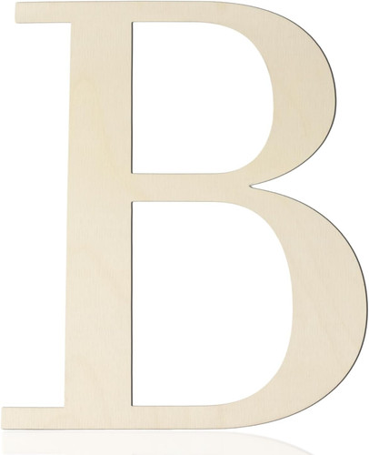 Large wooden letters inch - large,