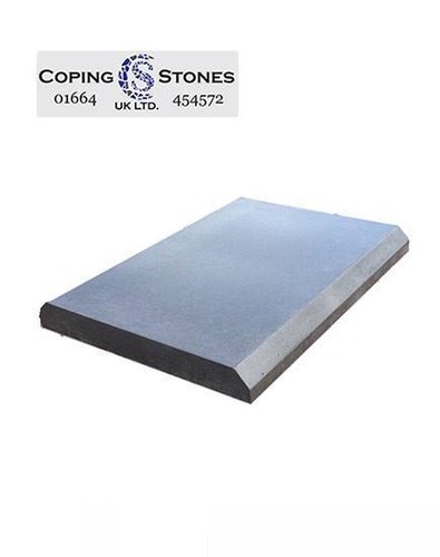 Coping stones chamfered edge - coping,