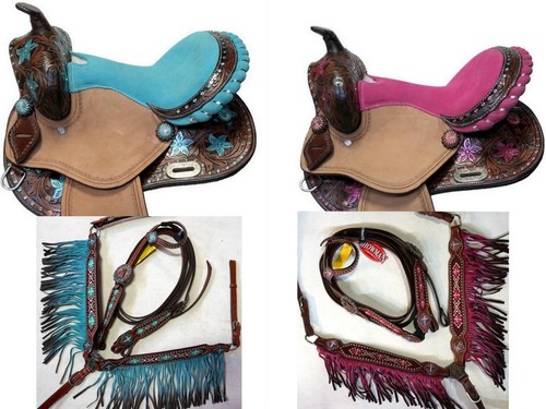 Western saddle pink - western,