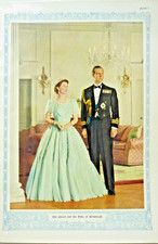 Complete, very large souvenir book of the Coronation of Elizabeth II, 1953