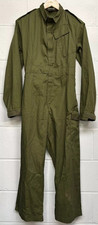 British Military Issue Olive Green Work Protective Coveralls Suit
