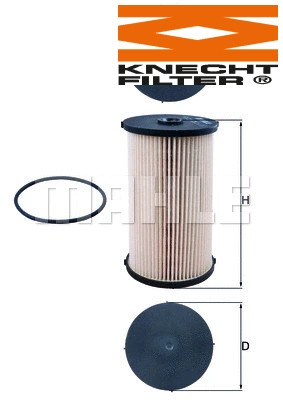 Fuel filter supply system - filter, kx