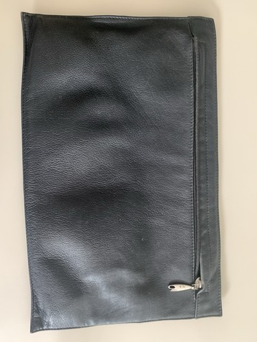 Vintage leather clutch travel - vintage, clutch/travel