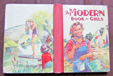 The Modern Book For Girls Hardback 1946. Birn Brothers. Illustrated stories