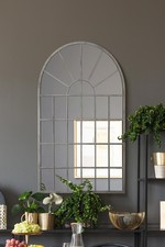 MirrorOutlet Large Off White
