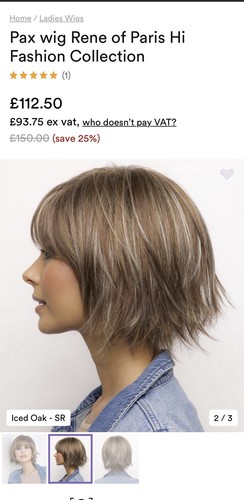 Rene paris wig pax - rene, of
