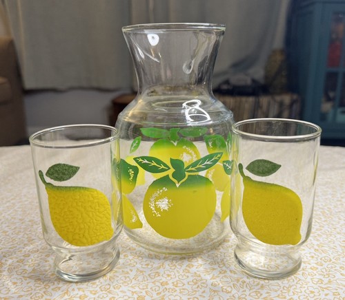 Vintage anchor hocking lemon - anchor,