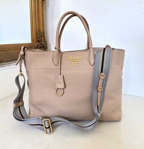 Prada vitello daino leather - vitello,