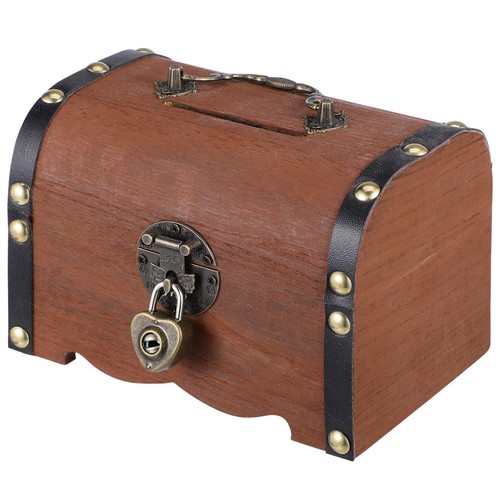 Wooden pirate treasure chest - pirate,