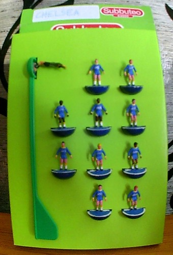 Subbuteo repainted team