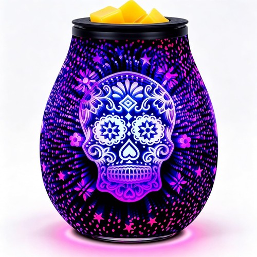 Glass electric oil burner wax - glass,
