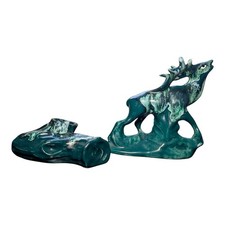 Vintage Loch Tay Pottery Green