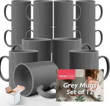 Set grey mugs 330ml - 12-36,