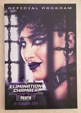 WWE Program Perth Elimination Chamber 2024 Rhea Ripley 