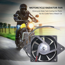 150-250cc Motorcycle ATV Radiator Thermo Electric Shape Water Tank Cooling Fan