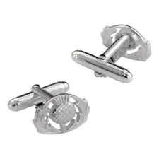 Scottish Thistle Cufflinks 925