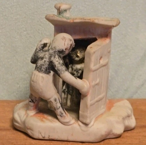 Porcelain man opening - porcelain,