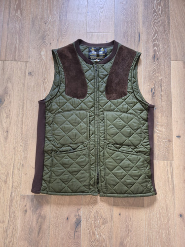 Vintage barbour quilted gilet - barbour,