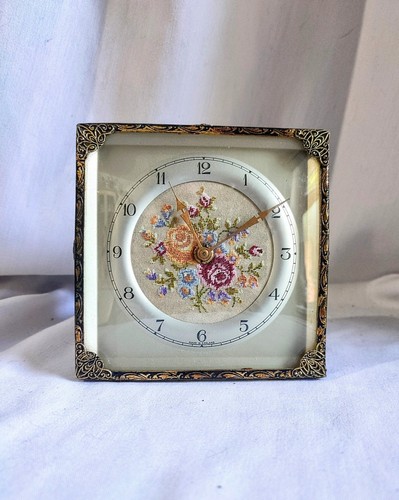 Vintage art deco clock - vintage, petit