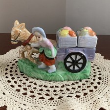 Vintage mini salt pepper - vintage, &