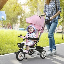 Kids Tricycle With Push Handle