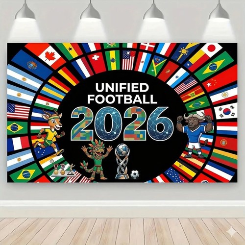 World cup 2026 poster - 2026, flags