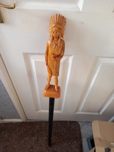 Lovely hand carved handle a - lovely,