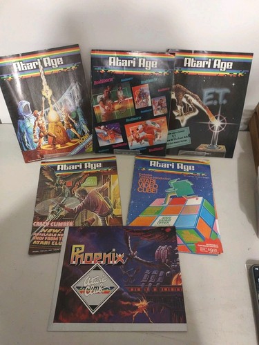 Lot rare vintage atari - of,