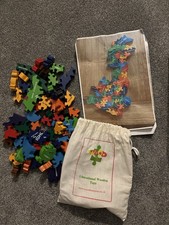 Wooden Map of Ireland Jigsaw Puzzle 32 Counties Children Kids All Ages Gift