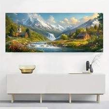 Panoramic mountain river cabin - panoramic,