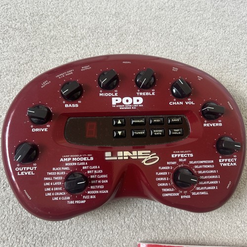 Line pod guitar effects - line, 6