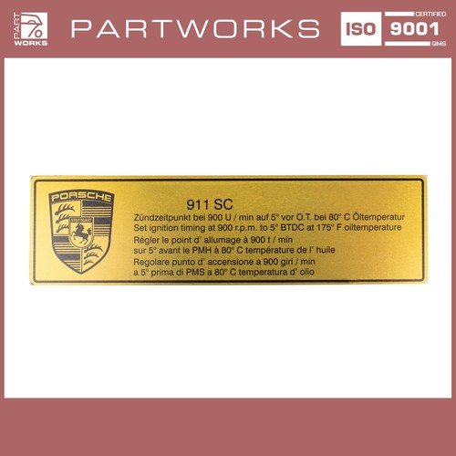 Adhesive sign ignition - , timing