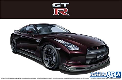 Aoshima nissan r35 gt - nissan,