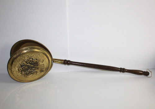 Vintage long brass - brass, bed