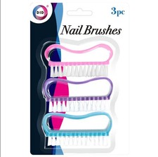 Nail Brushes X 3 Finger Toe