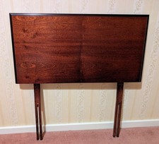 Headboard For Single Bed, Mahogany Finish
