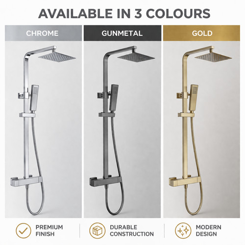 Thermostatic mixer shower set - mixer,
