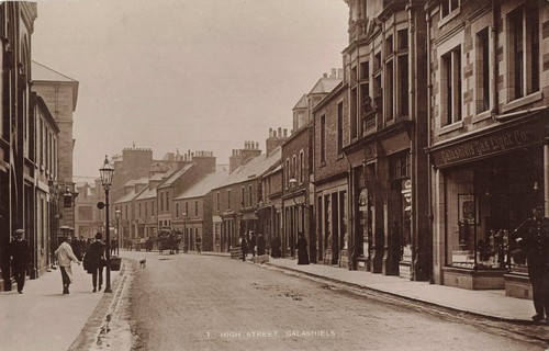 High streeet galashiels old - high, streeet,