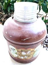 Brainards Little Brown Jug keeps items hot and cold Tourist Camper Farmer Fisher