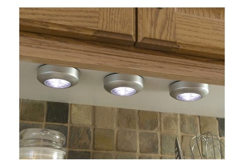 Led circle push lights - led,