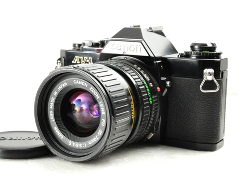 Canon black with nfd - av-1,