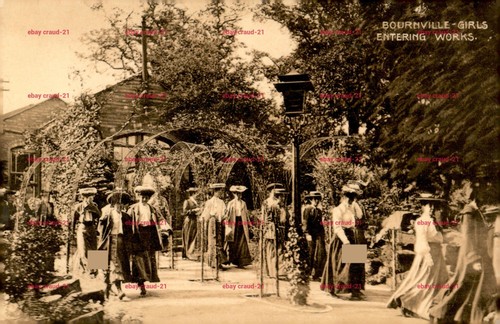 Bournville girls entering - bournville,