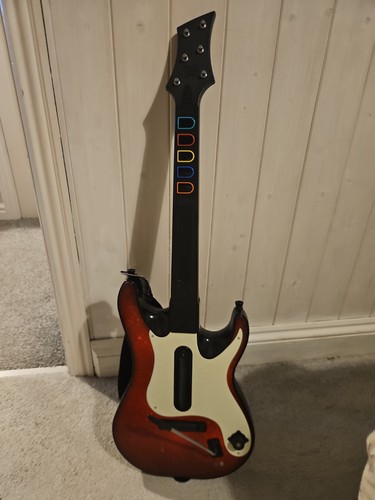 Xbox 360 wireless guitar - xbox,