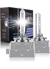 Briteye D1S Xenon Bulbs 35 Watts 6000k White Light Full Metal Xenon Bulbs X2