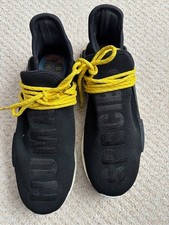 MENS ADIDAS PW HUMAN RACE NMD HU PHARRELL WILLIAMS BLACK BB3068 UK 9 FAST POST