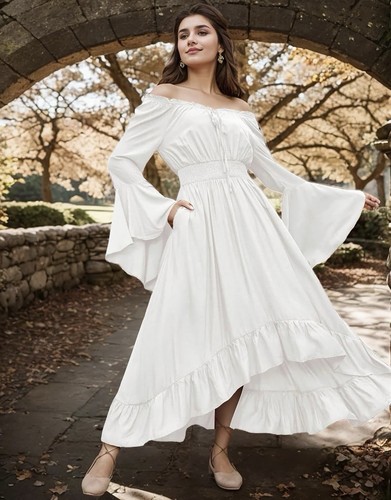 Women renaissance dress - women's,