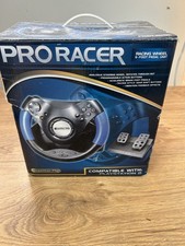 Pro Racer steering wheel &
