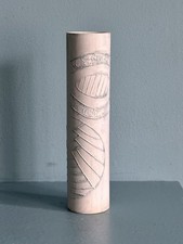 Vintage Carb Pottery Bud Vase