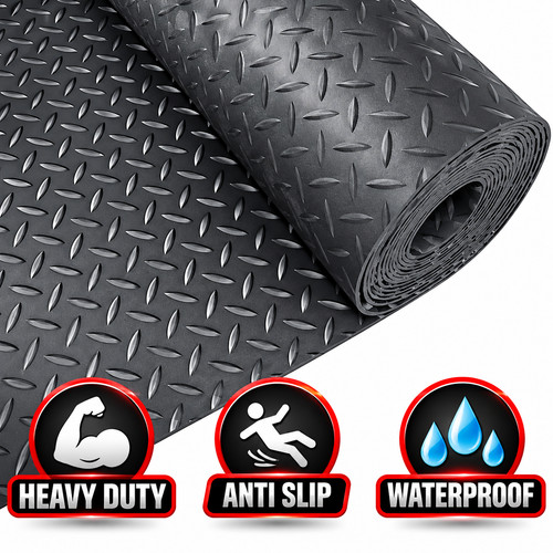 Rubber floor matting heavy - matting,